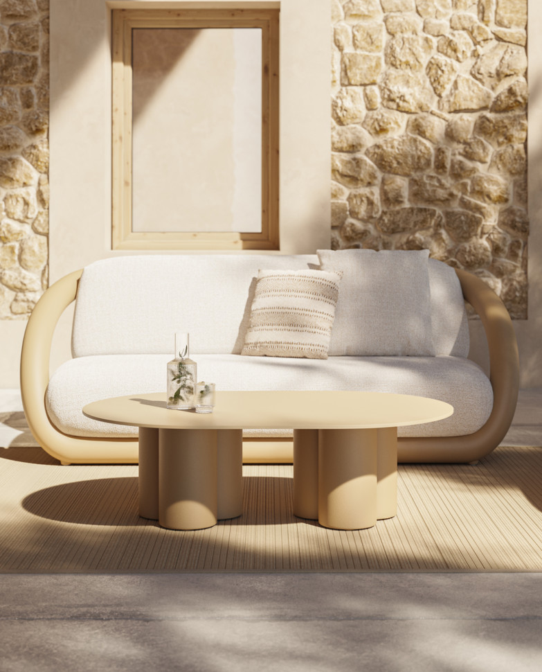 Диван Vondom Mel - материал