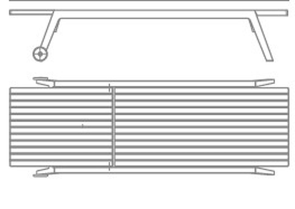 Шезлонг Spritz Vondom Daily 195 x 67 x 36h nc81562 - фото товара