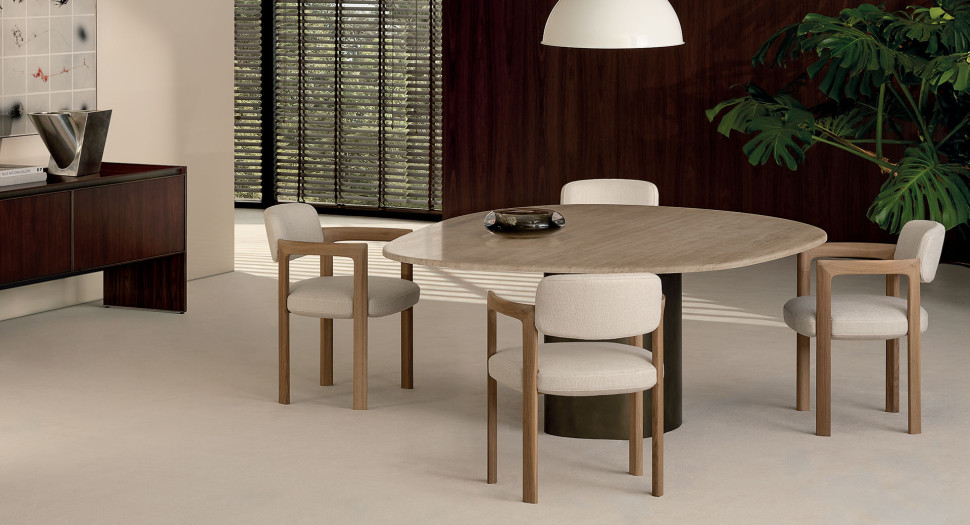Стол Minotti Bézier - стиль