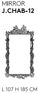 Размеры Зеркало Jumbo Collection Chablis Размеры Зеркало Jumbo Collection Chablis