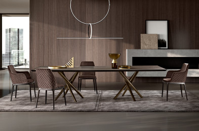 Стул Eforma Max diamond base legno