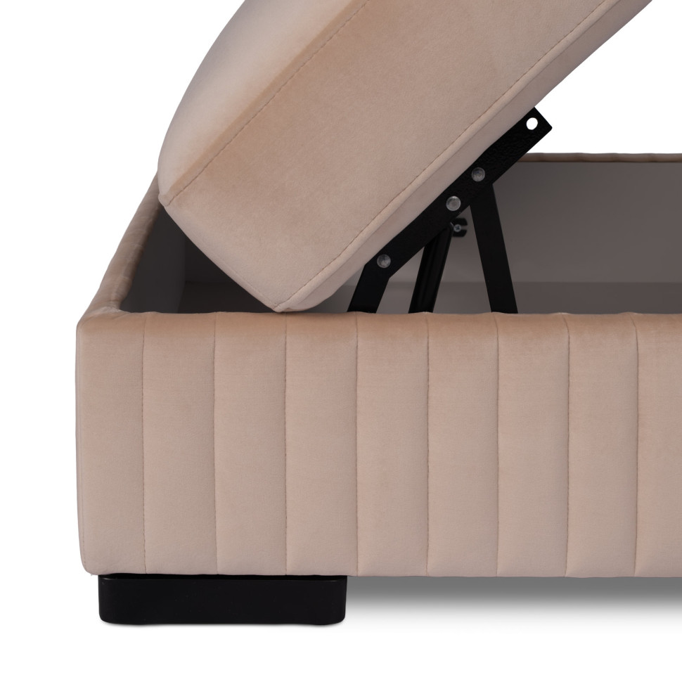 Пуф Fratelli Barri Марриотто 80 x 100 x h45 см, микровелюр Paddington 28