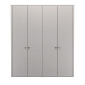 Гардероб Fratelli Barri Alba 212,2 x 59,5 x h241 см, матовый лак цвета слоновой кости