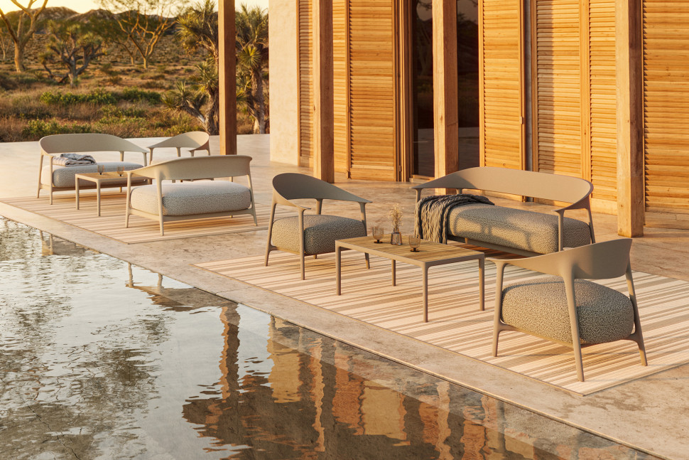 Диван Vondom Africa - материал