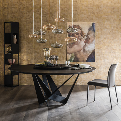 Стол в столовую Cattelan italia  Skorpio Round