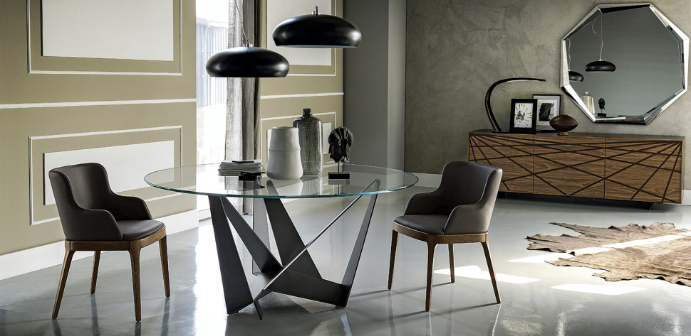 Стол в столовую Cattelan italia Skorpio Round