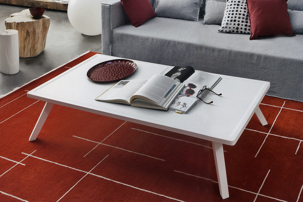 Стол журнальный Gervasoni Brick up Gray 56