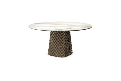Стол в столовую Cattelan italia Atrium Keramik Round