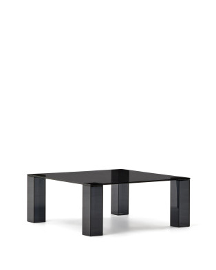 Журнальный столик La Forma Adularia 85 x 85 x h35 см, тёмно-серый