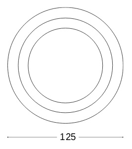 Размеры Зеркало Eforma Emily