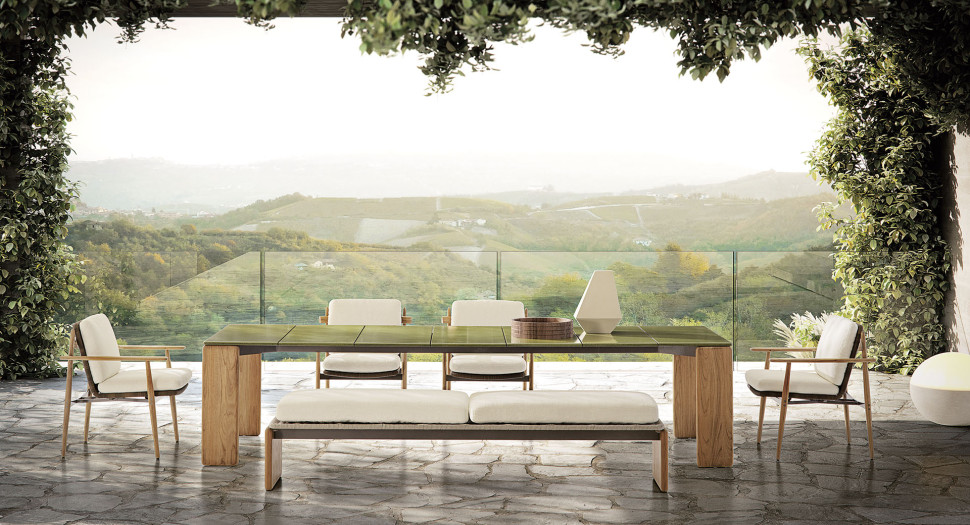 Стол Minotti Drake Dining Outdoor