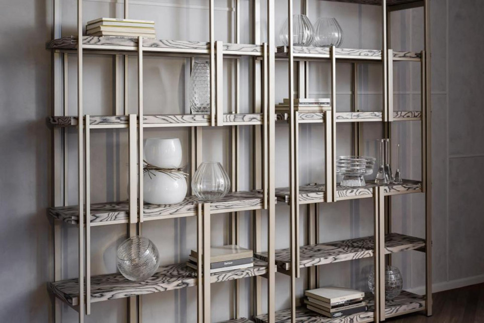 Книжный шкаф Casamilano Design Massimiliano Raggi Mondrian 17 Special Edition