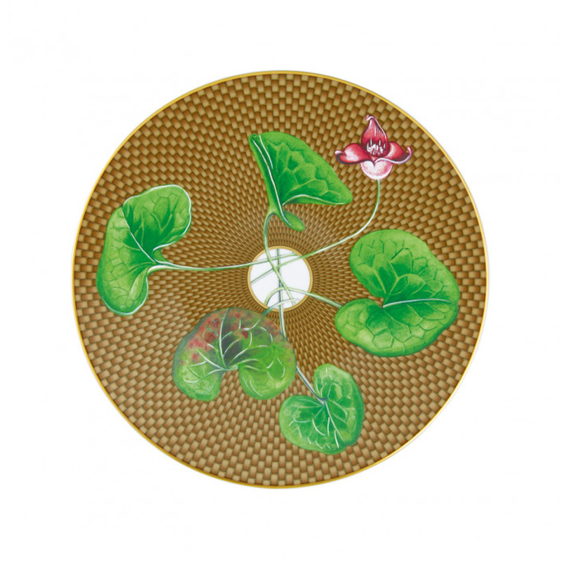 Комплект тарелок салатных Raynaud Tresor Fleuri, диаметр 22 см, 4 шт