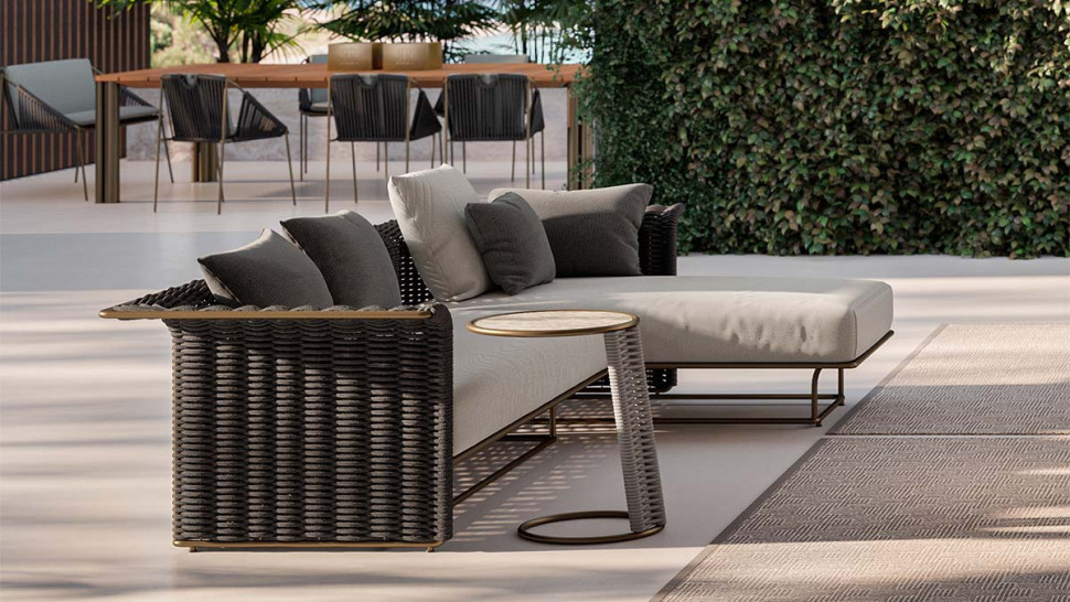 Кушетка Rugiano Marina / Marina Soft - стиль