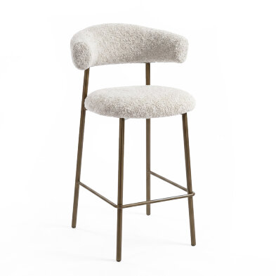 Полубарный стул Fratelli Barri Chairs 56 x 56 x h96 см, бежевый