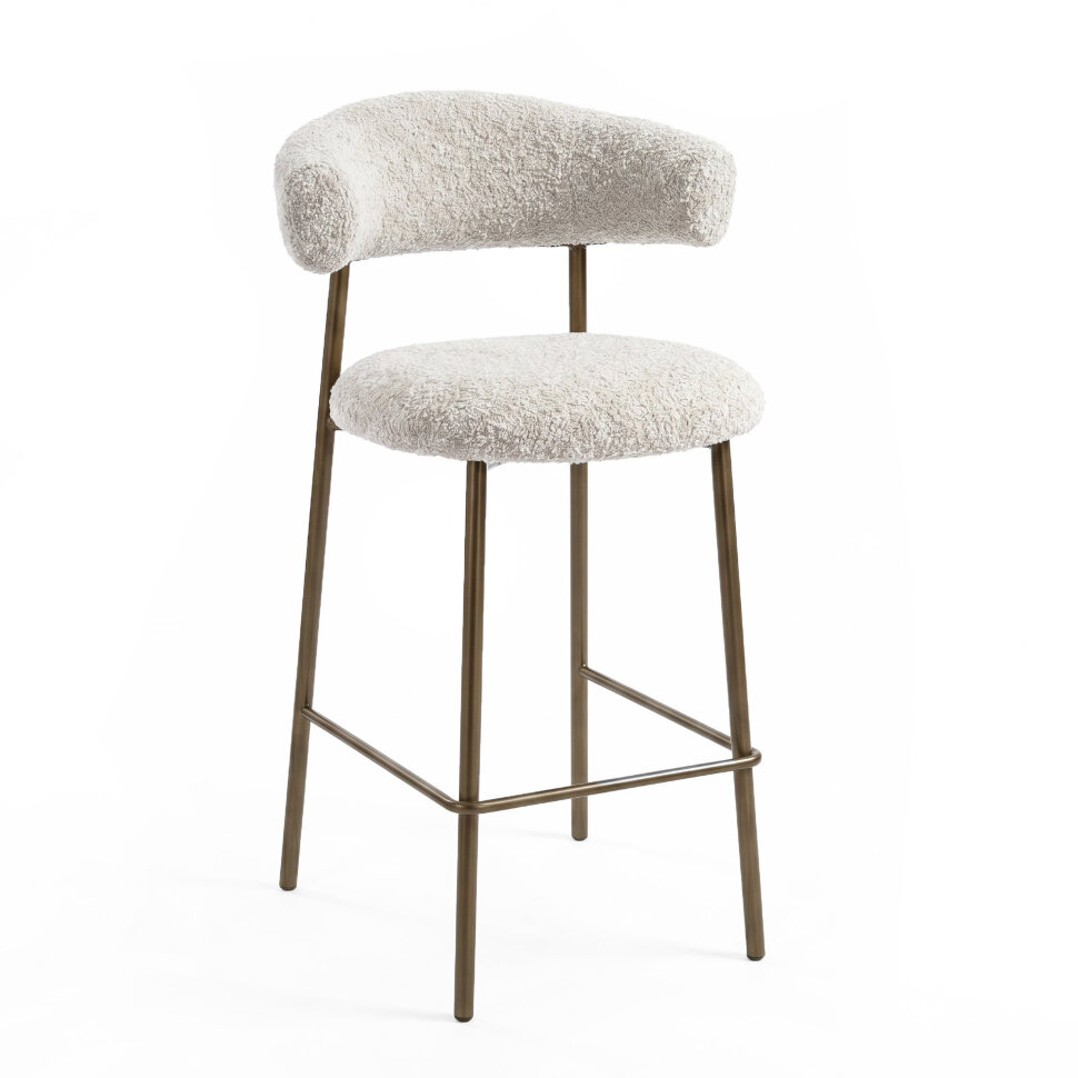 Полубарный стул Fratelli Barri Chairs 56 x 56 x h96 см, бежевый