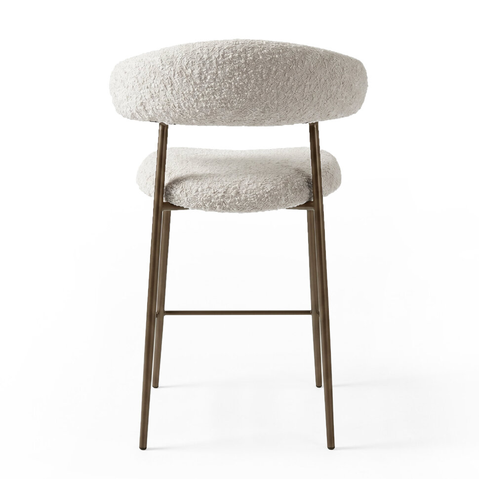 Полубарный стул Fratelli Barri Chairs 56 x 56 x h96 см, бежевый - фото товара