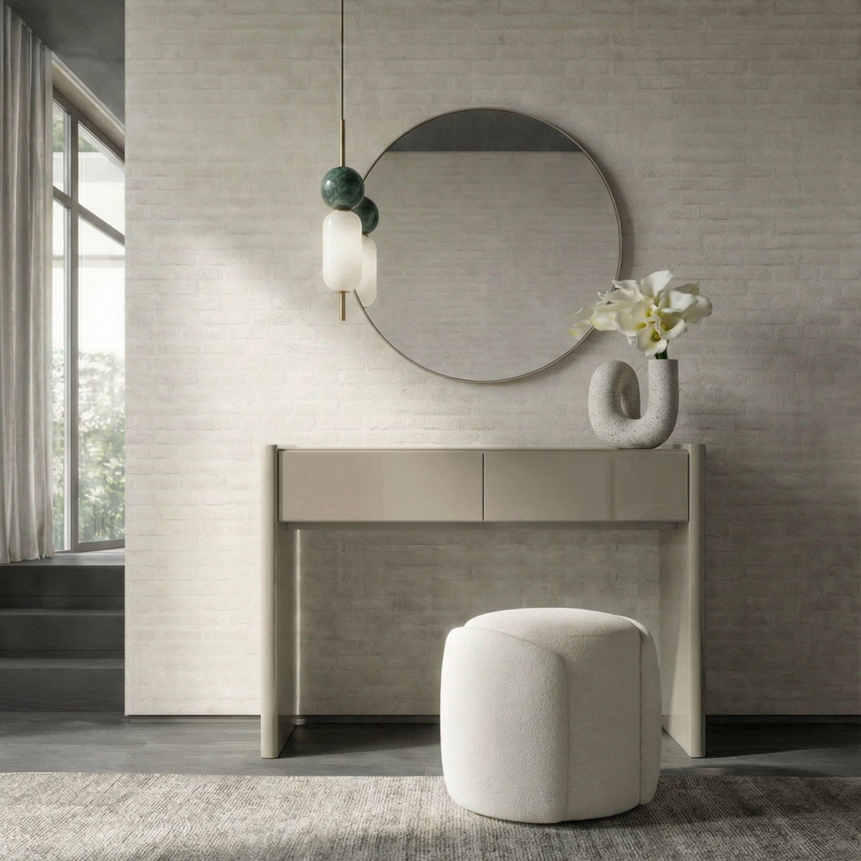 Туалетный столик Mod Interiors Petra 110 x 42 x h85 см, светло-бежевый