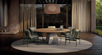 Стол Minotti Brutalist Outdoor