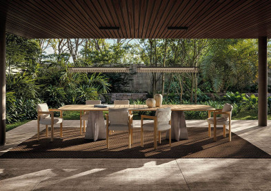 Стол Minotti Brutalist Outdoor