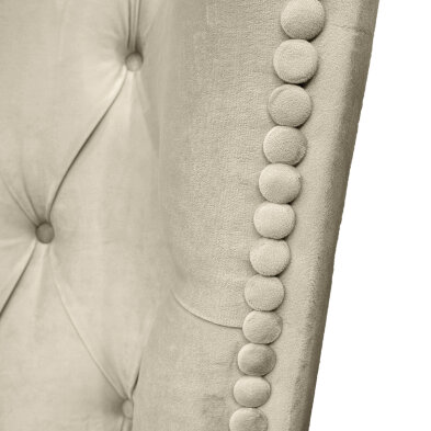 Кровать Fratelli Barri Selection 220 x 224 x h143 см, молочный велюр