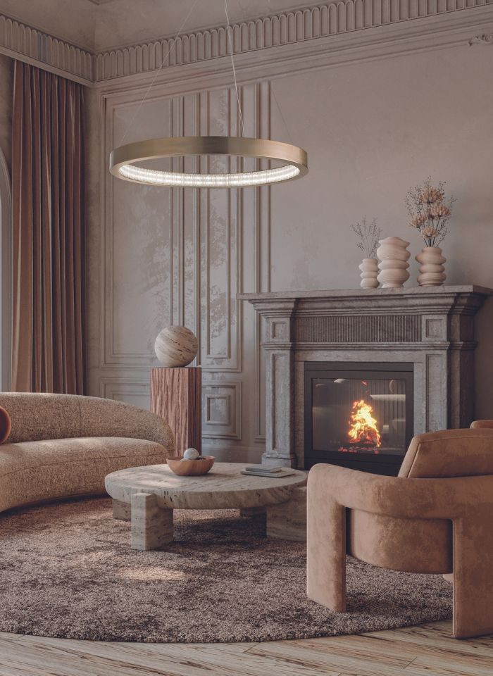 Светильник люстра Masiero Libe Suspension Round