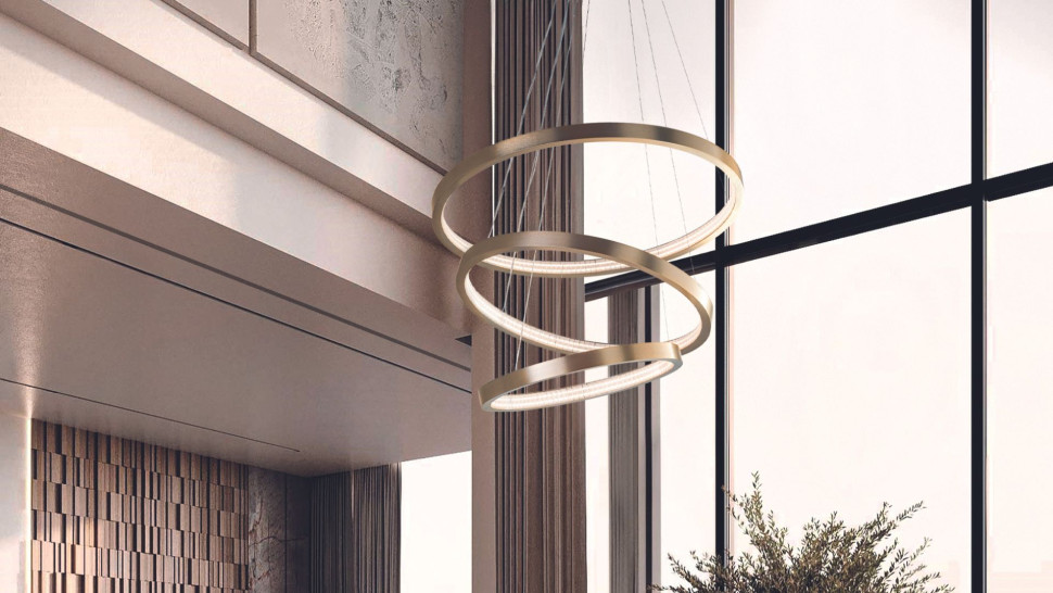 Светильник люстра Masiero Libe Suspension Round