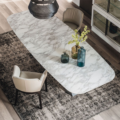 Стол в столовую Cattelan italia Eliot Keramik