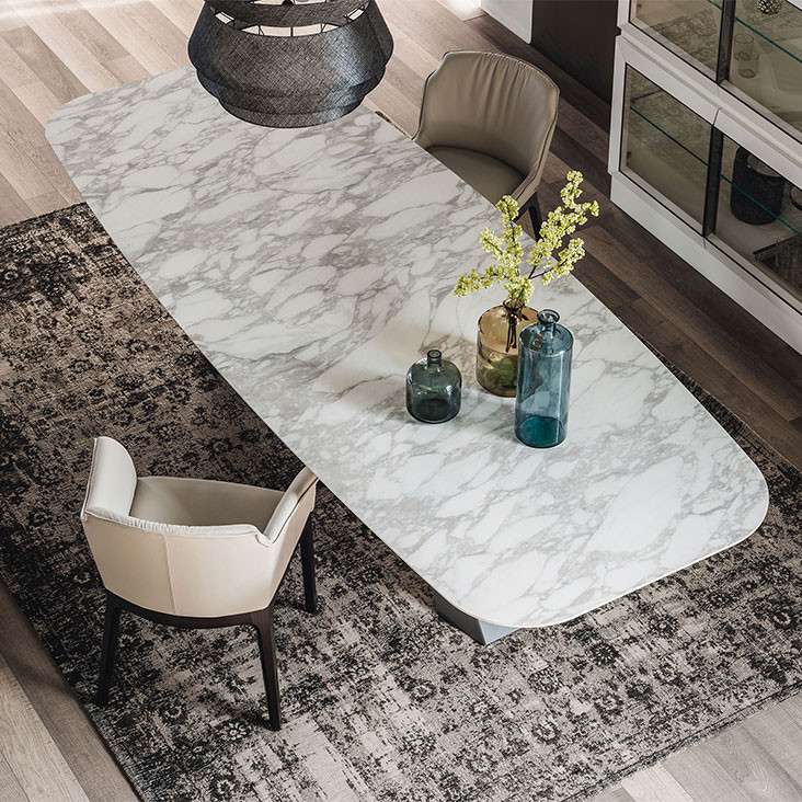 Стол в столовую Cattelan italia Eliot Keramik