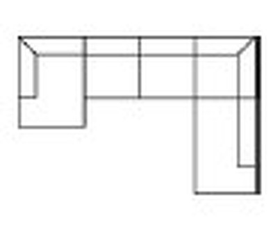 Модульный диван Beatbox Dusk Mod Interiors Telas 414 x 256 x 87h nc95343