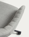Офисный стул La Forma Madina 64 x 64 x h81 см, светло-серый