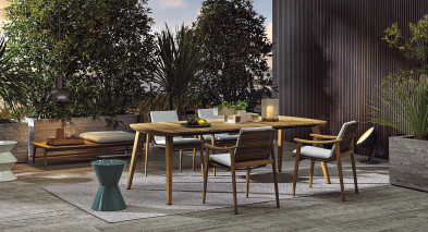 Стол Minotti Fynn Dining Outdoor