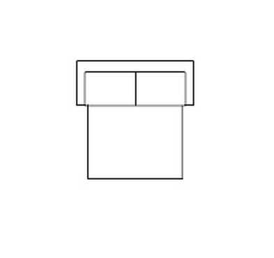 Диван-кровать Seattle Neo Mod Interiors Telas 233 x 96 x 90h nc95357