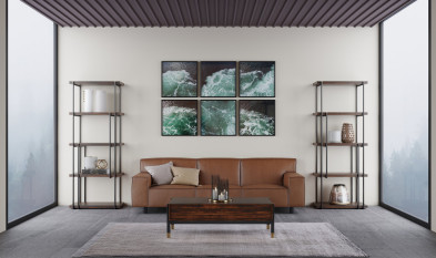 Стеллаж Mod Interiors Benissa 80 x 43,5 x 202h nc74605