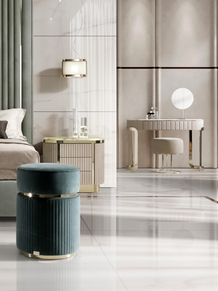 Пуф Dv home collection Elite Round - стиль