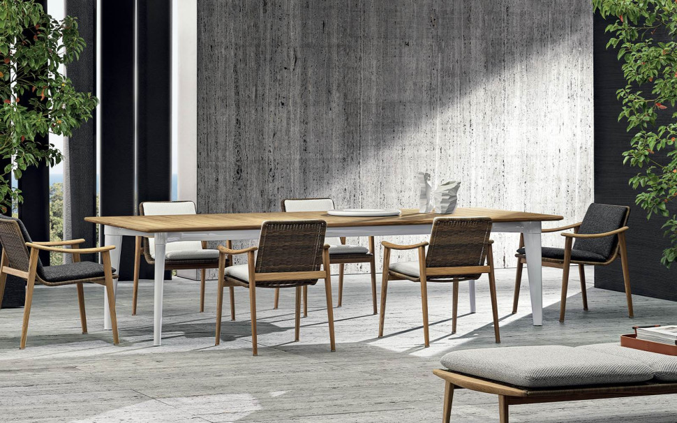 Стол Minotti Terrace - материал