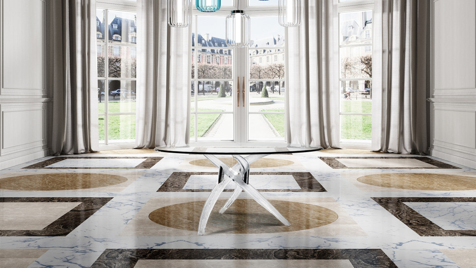 Стол Reflex Glamour / Disegno Fili d'erba 72