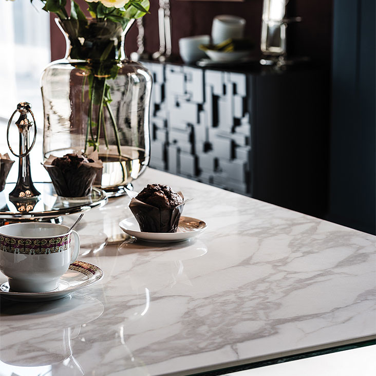 Стол в столовую Cattelan italia Elvis Keramik - материал