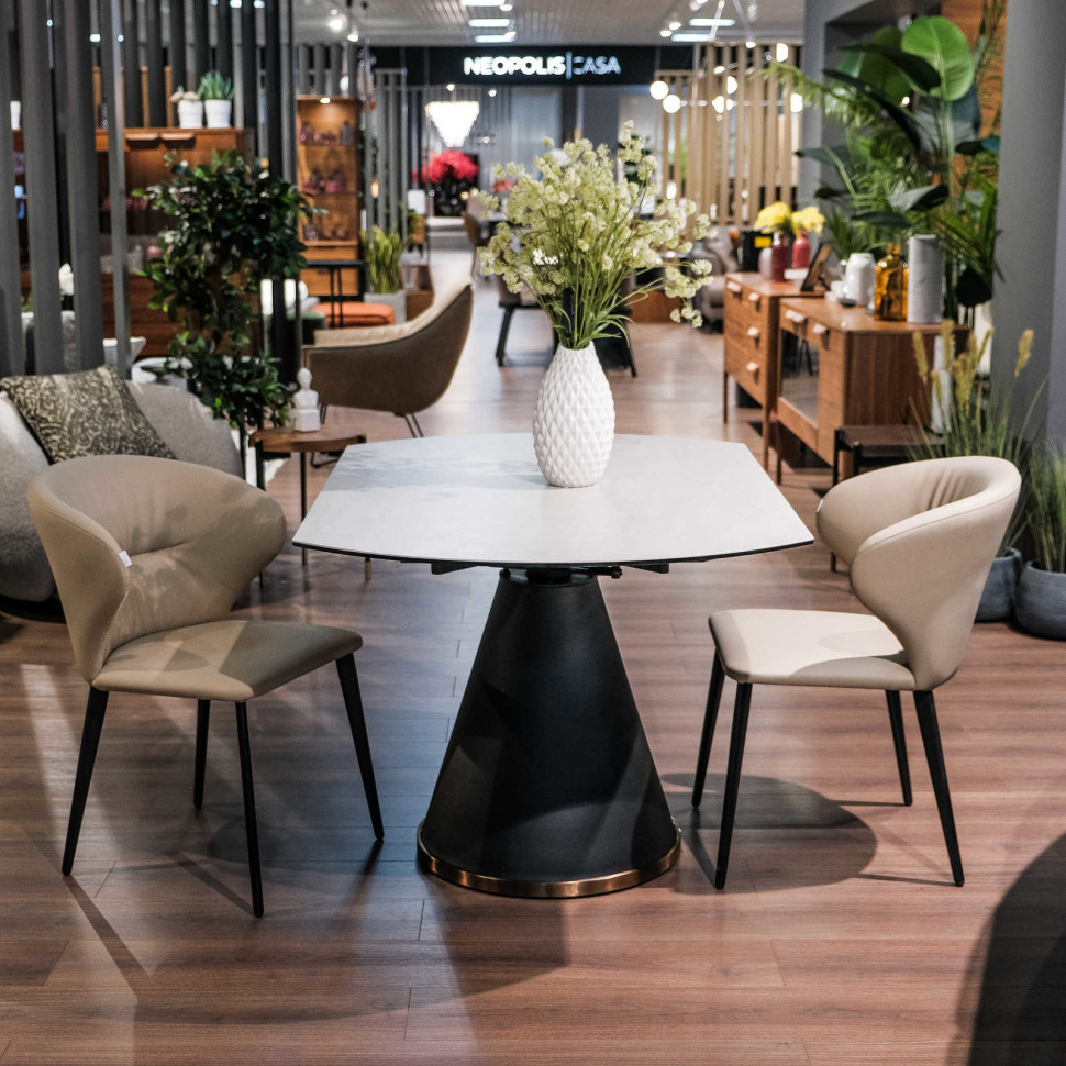 Обеденный стол Mod Interiors Toledo 90/135 x 135 x 76h nc107263