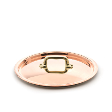 Крышка Mauviel M'150B M'HERITAGE, диаметр 20 см, нержавеющая сталь с медным покрытием