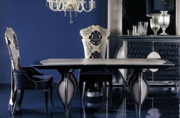Стол в столовую Meroni Blue rose 417T 1