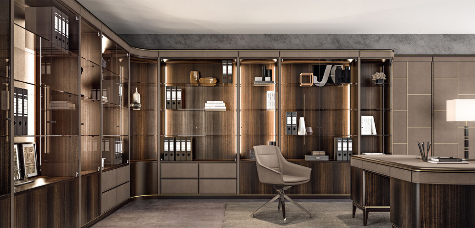 Модульные стенки для кабинетов Antonelli Atelier System 07/08/09