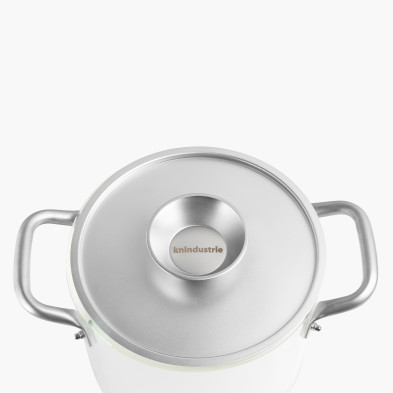 Крышка универсальная KNIndustrie 2LID, диаметр 28 см, нержавеющая сталь