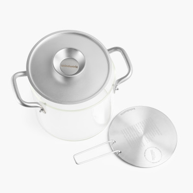 Крышка универсальная KNIndustrie 2LID, диаметр 28 см, нержавеющая сталь