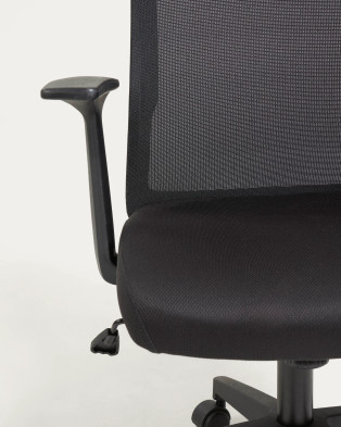 Офисное кресло La Forma Nasia 61 x 62 x h8898 см, чёрное