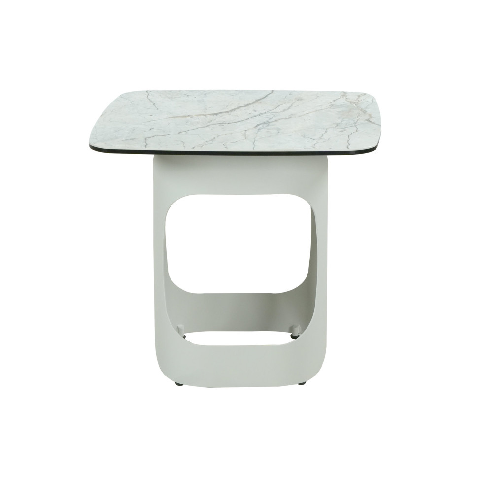 Приставной столик Mod Interiors Toledo 55 x 50 x h55 см, светло-бежевый - материал