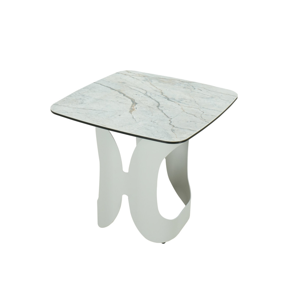 Приставной столик Mod Interiors Toledo 55 x 50 x h55 см, светло-бежевый - стиль