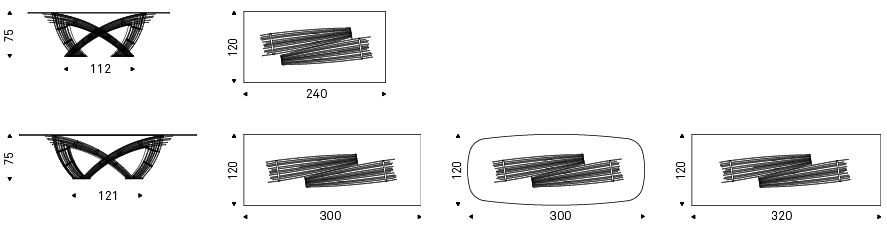 Размеры Стол в столовую Cattelan italia Hystrix Размеры Стол в столовую Cattelan italia Hystrix