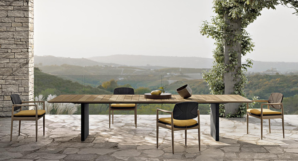 Стол Minotti Quadrado 24 - стиль