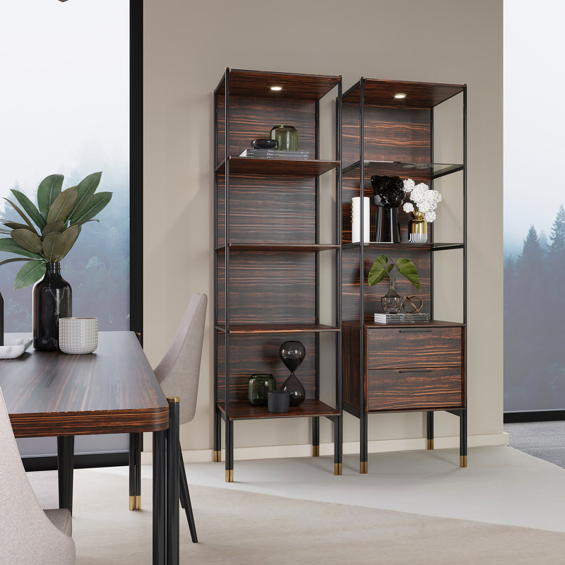 Витрина Mod Interiors Benissa 59 x 45 x 200h nc67279 - материал